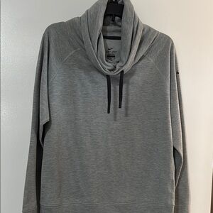Nike Gray Cowl Neck Sweatshirt